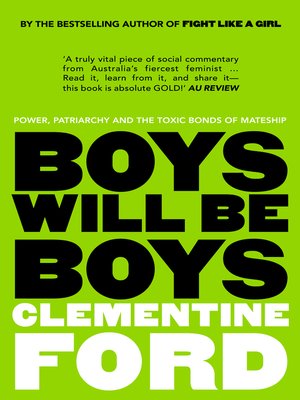 cover image of Boys Will Be Boys